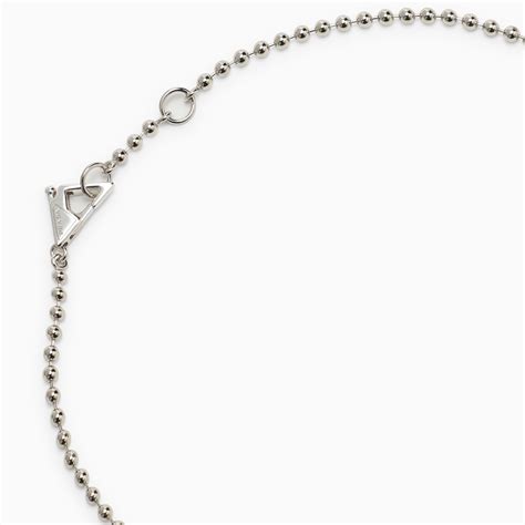 armband prada|Prada silver necklace.